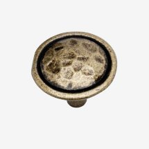 Mottled Knob Antique Brass